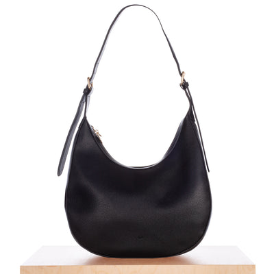 Hobo Bag – Black Pebble