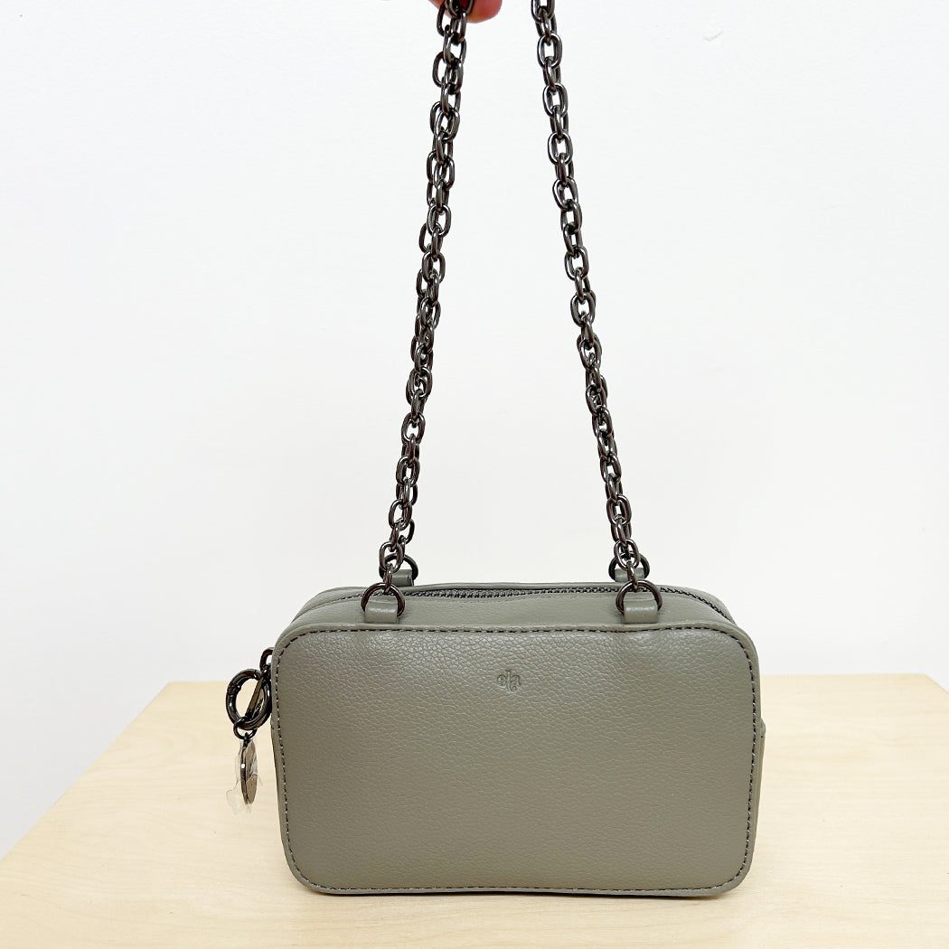 Micro Bag with Chain - Clay Pebble Sample Sale