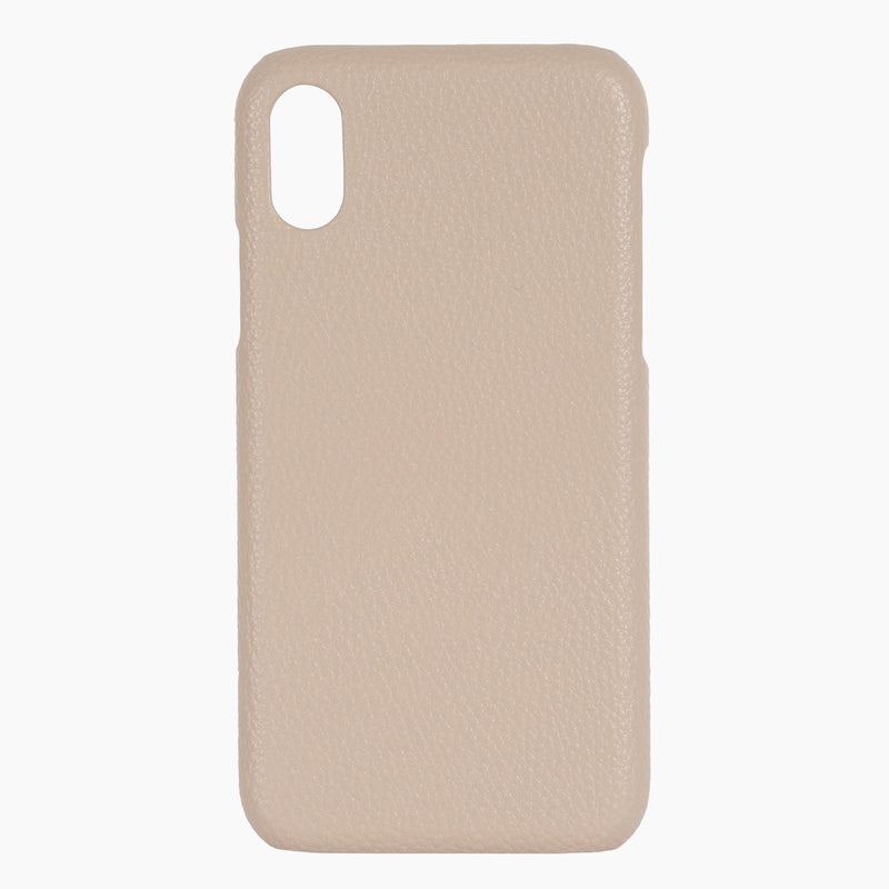 Phone Case Taupe Pebble Hot Stamped (Monogramming included in price)