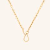 Flow Hook Necklace -  45cm