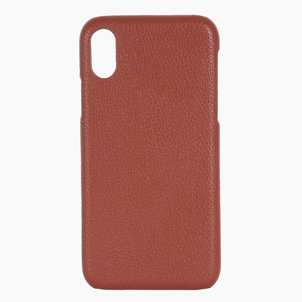 Phone Case Walnut Pebble Hot Stamped (Monogramming included in price)